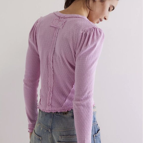 We The Free  Winnie Cardi, New, Large, Sweet Lilac - Picture 4 of 8